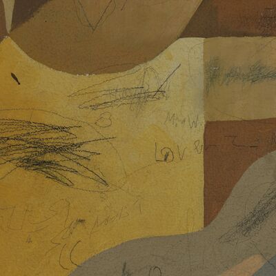 Ausschnitt von Detail vor der Restaurierung